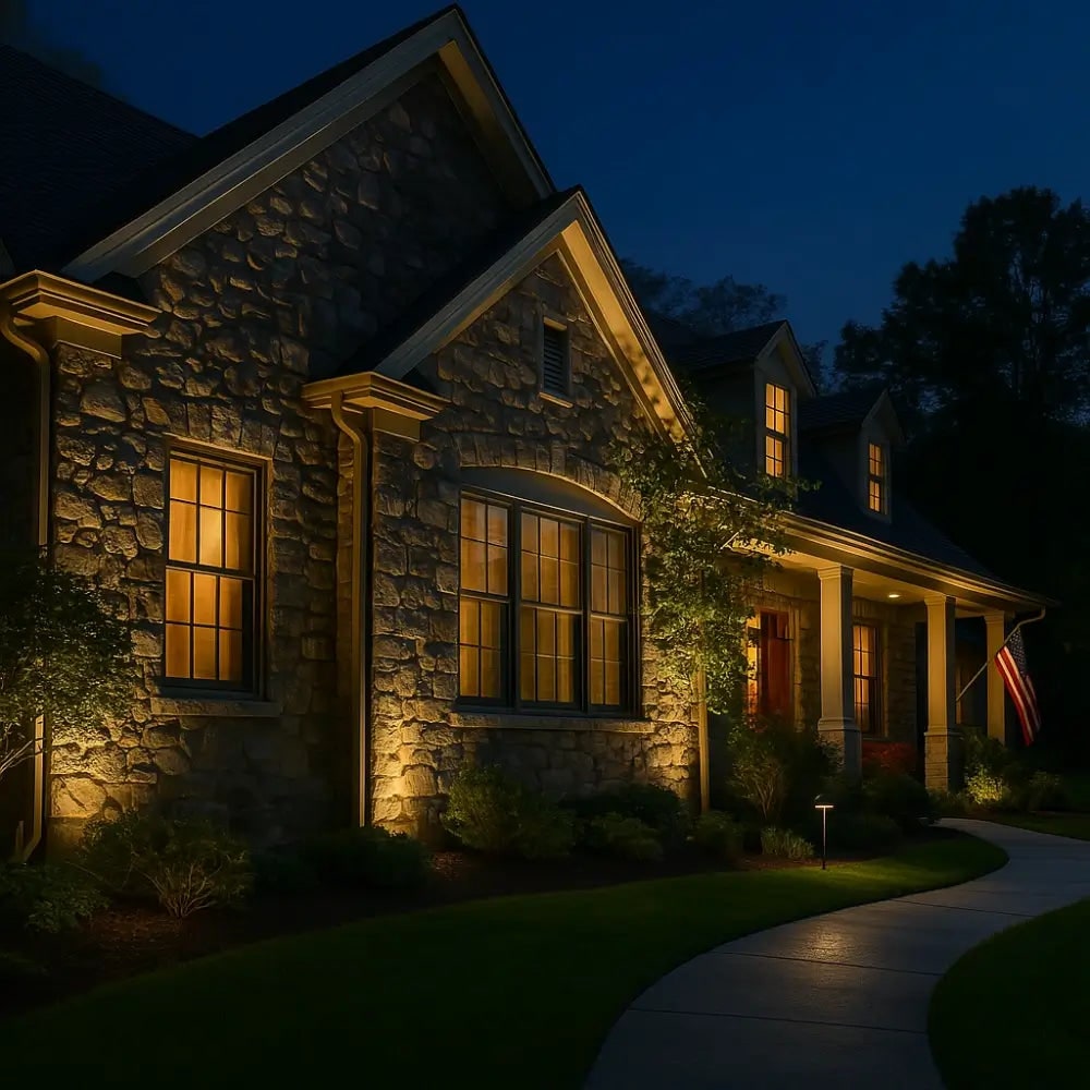 Outdoor Solar Lights with Adjustable Spotlight and Landscape Lighting - Image 8