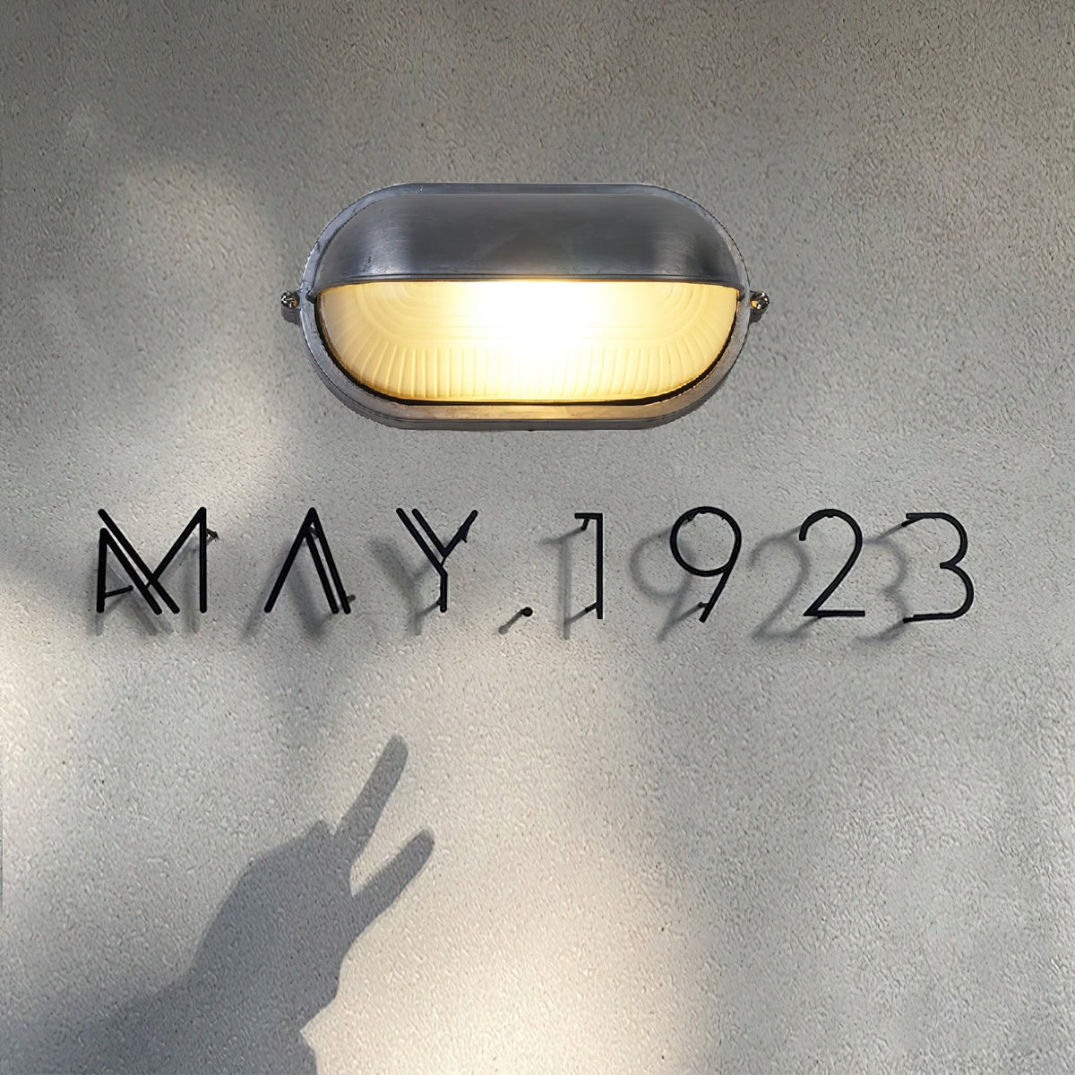 Outdoor Wall Light with Bulkhead Design Oval Eyelid Cover and Industrial Nautical Style - Image 13