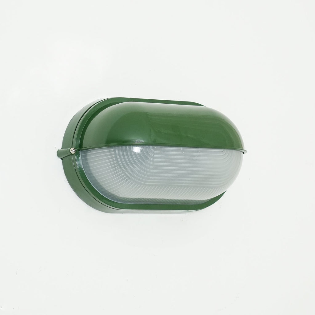 Outdoor Wall Light with Bulkhead Design Oval Eyelid Cover and Industrial Nautical Style - Image 21