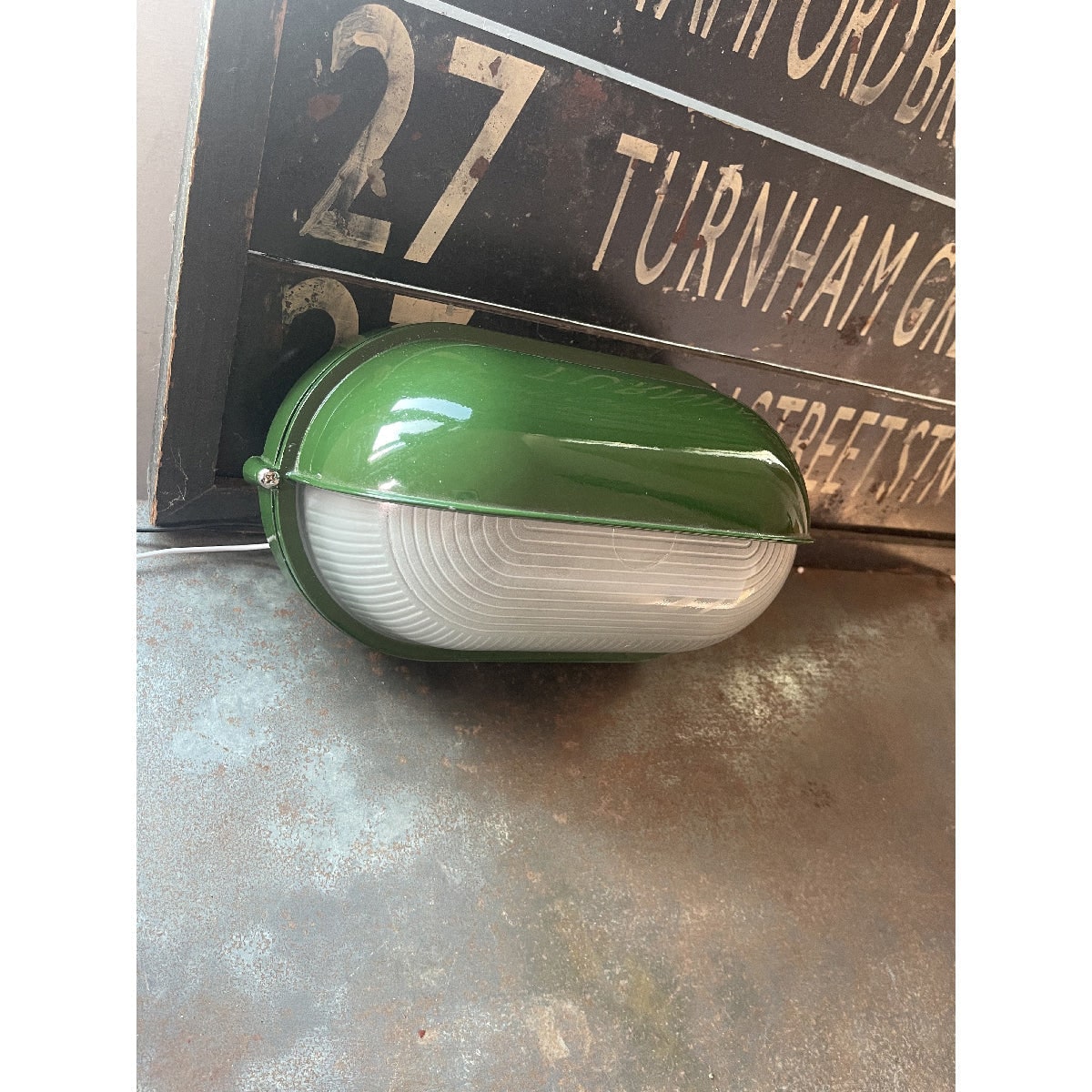 Outdoor Wall Light with Bulkhead Design Oval Eyelid Cover and Industrial Nautical Style - Image 31