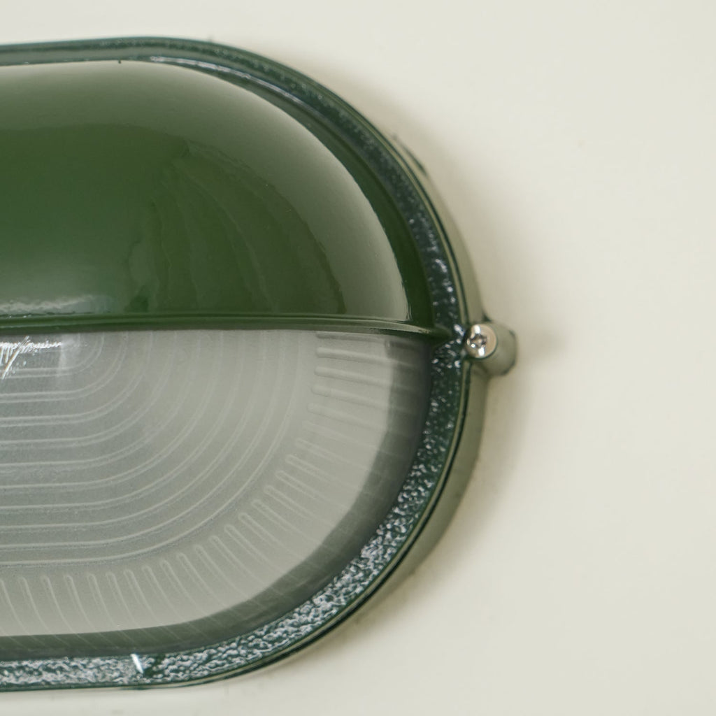 Outdoor Wall Light with Bulkhead Design Oval Eyelid Cover and Industrial Nautical Style - Image 32
