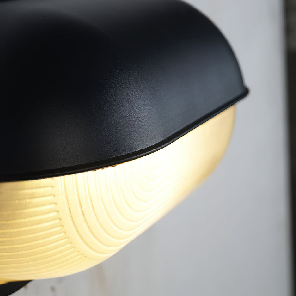 Outdoor Wall Light with Bulkhead Design Oval Eyelid Cover and Industrial Nautical Style - Image 40