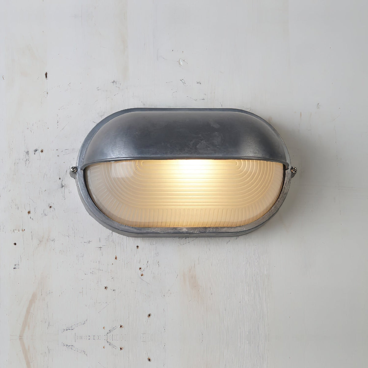 Outdoor Wall Light with Bulkhead Design Oval Eyelid Cover and Industrial Nautical Style - Image 46