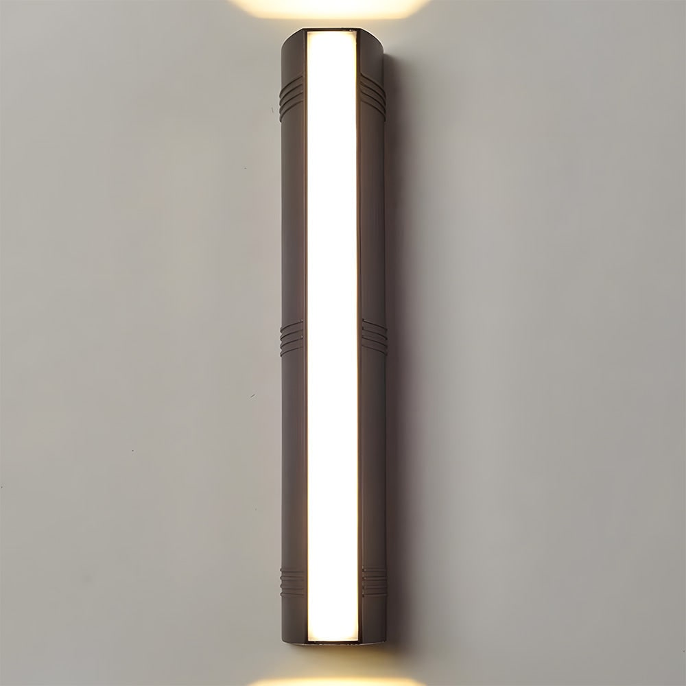 Outdoor Wall Sconce with LED Up and Down Lighting Modern Weather-Resistant - Image 17