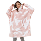 Coperta con cappuccio oversize con tasca per adulti