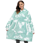 Coperta con cappuccio oversize con tasca per adulti
