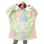 Coperta con cappuccio oversize con tasca per adulti