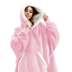 Coperta con cappuccio oversize con tasca per adulti