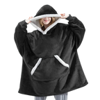 Coperta con cappuccio oversize con tasca per adulti