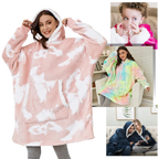 Coperta con cappuccio oversize con tasca per adulti