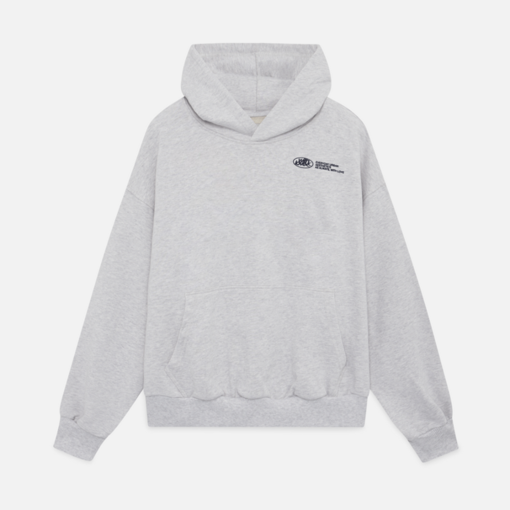 Oversized Graphic Pullover Hoodie with Dropped Shoulders and Kangaroo Pocket - Image 5