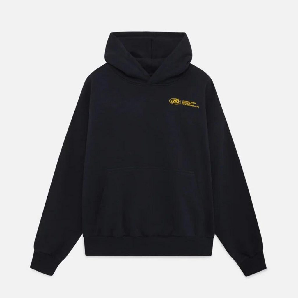 Oversized Graphic Pullover Hoodie with Dropped Shoulders and Kangaroo Pocket - Image 9