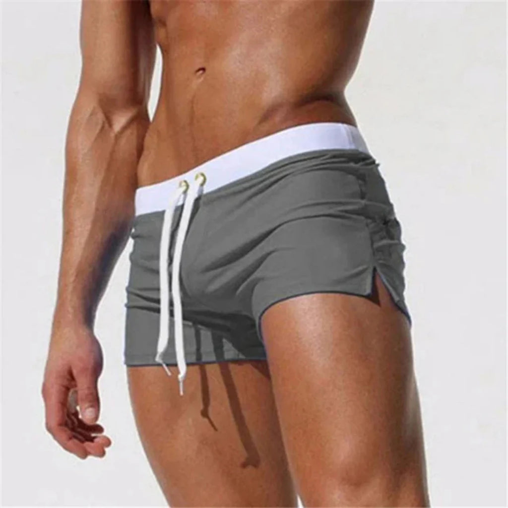 Paolo | Boxer Mare Uomo Asciugatura Rapida Grigio
