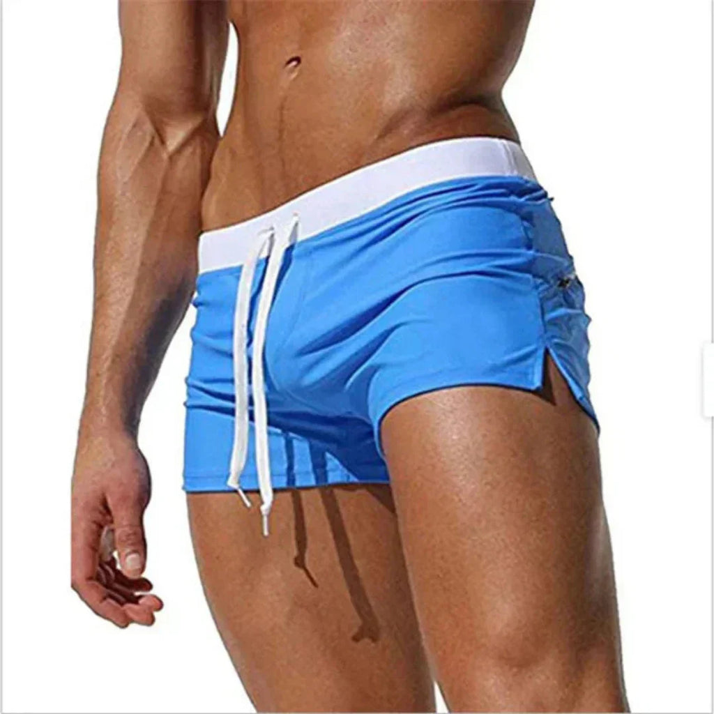 Paolo | Boxer Mare Uomo Asciugatura Rapida Azzurro Chiaro