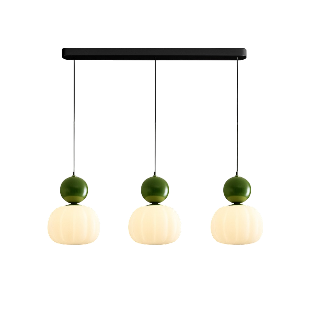Pendant Light with Translucent Shade and Spherical Accent for Kitchen Living Room - Image 12