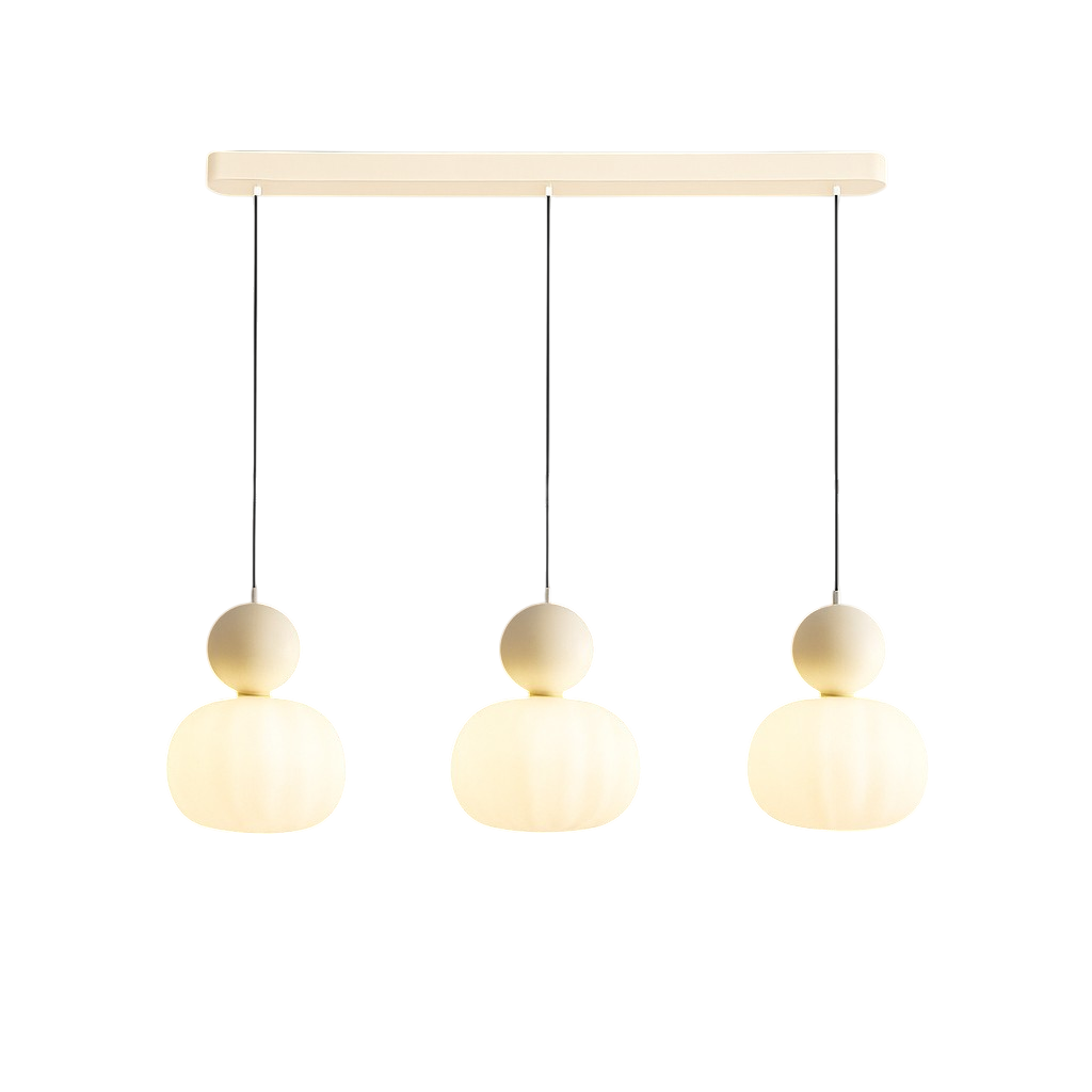Pendant Light with Translucent Shade and Spherical Accent for Kitchen Living Room - Image 14