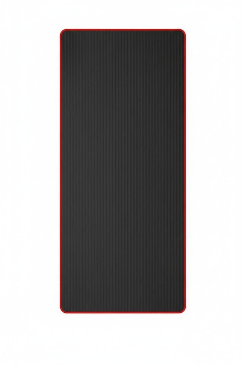 Pilates Exercise Mat with 10mm Thick Foam Cushioning Non-Slip Surface and Fabric Bound Edges - Image 7
