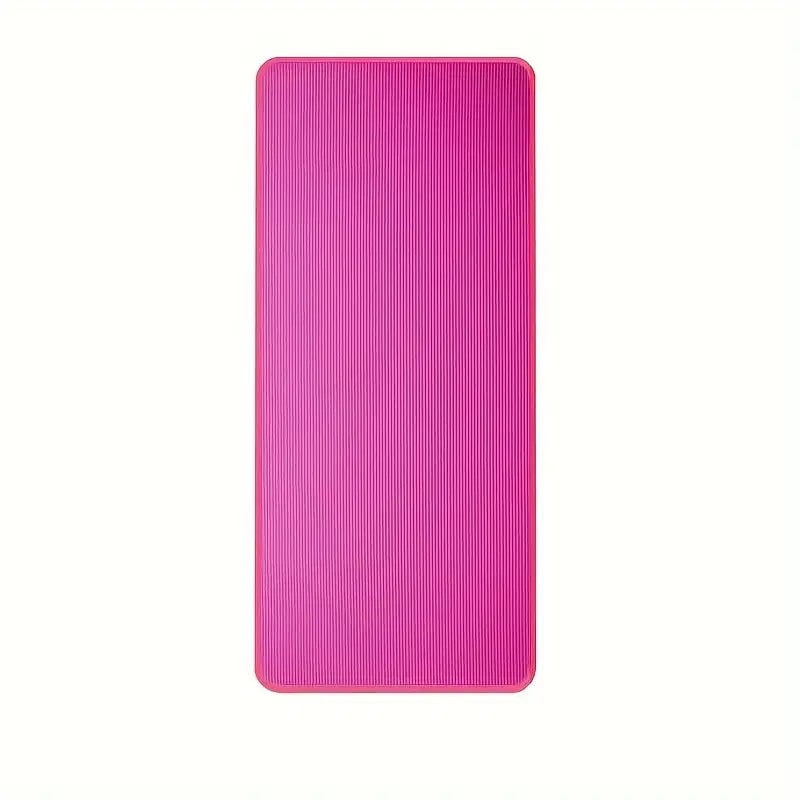 Pilates Exercise Mat with 10mm Thick Foam Cushioning Non-Slip Surface and Fabric Bound Edges - Image 9