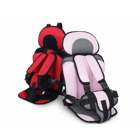 Portable Car Seat with 5-Point Safety Harness Lightweight and Adjustable with Padded Headrest - Image 11