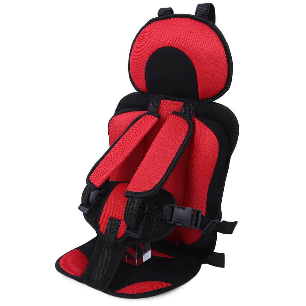 Portable Car Seat with 5-Point Safety Harness Lightweight and Adjustable with Padded Headrest - Image 12