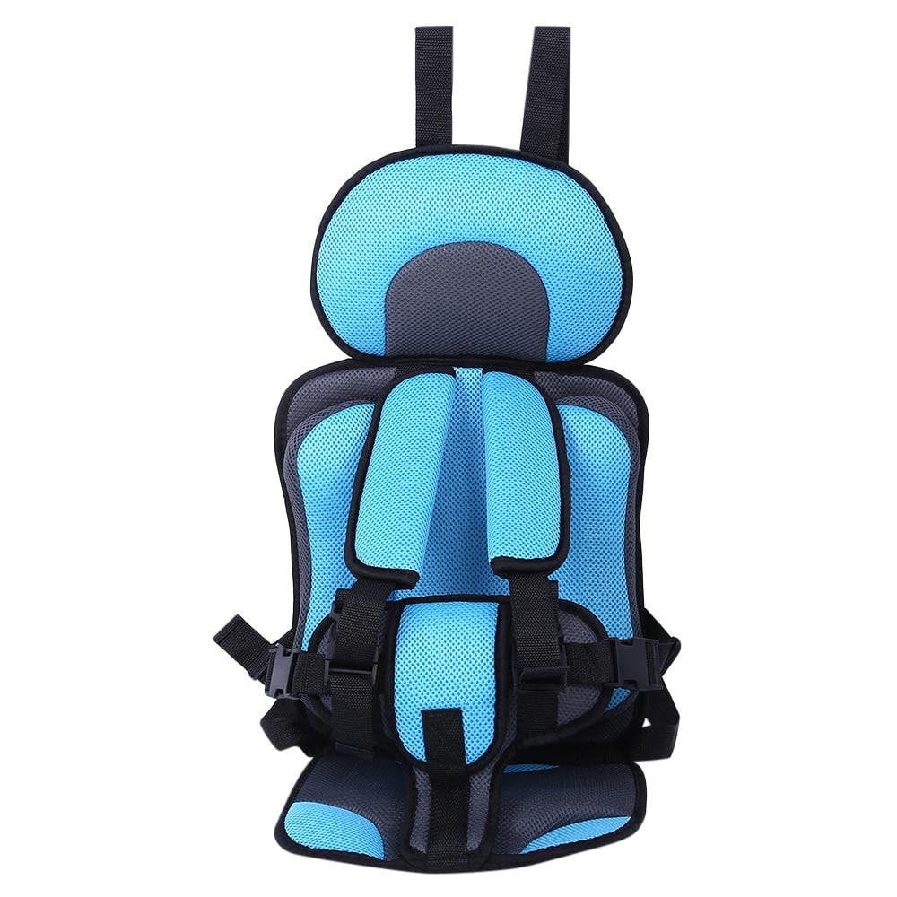 Portable Car Seat with 5-Point Safety Harness Lightweight and Adjustable with Padded Headrest - Image 19