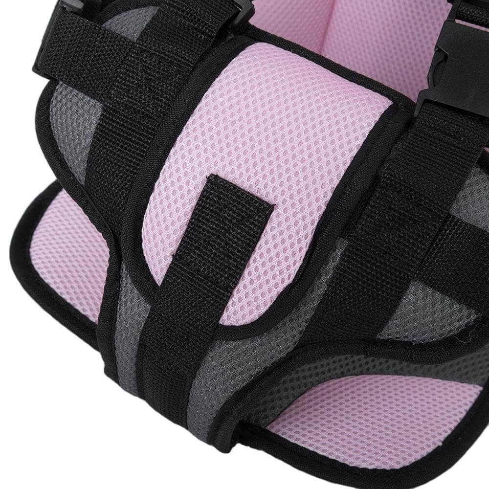Portable Car Seat with 5-Point Safety Harness Lightweight and Adjustable with Padded Headrest - Image 8
