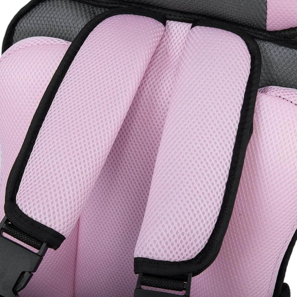 Portable Car Seat with 5-Point Safety Harness Lightweight and Adjustable with Padded Headrest - Image 9