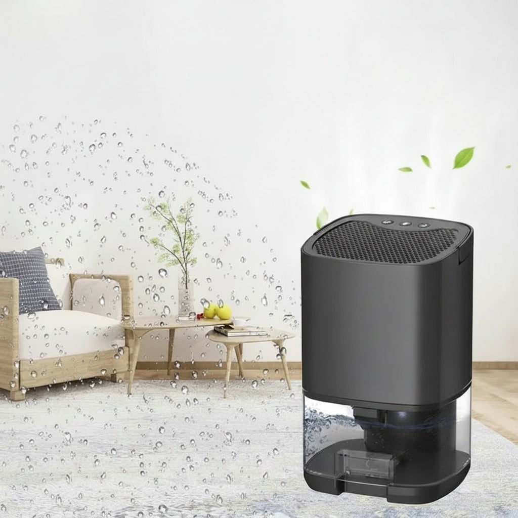 Portable Dehumidifier for Bedrooms Basements and Small Spaces with Quiet Compact Design - Image 2