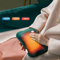 Portable Electric Heating Pad with Plush Flannel Cover and Neck Shoulder Relief - Image 1