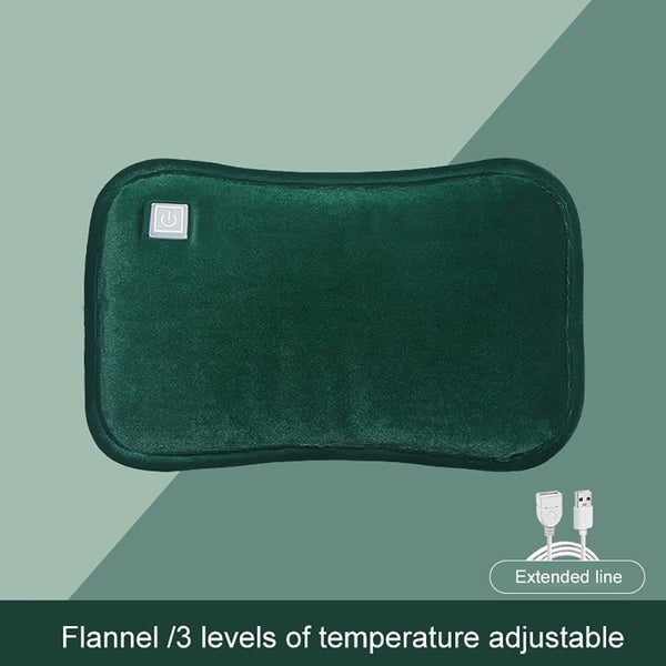 Portable Electric Heating Pad with Plush Flannel Cover and Neck Shoulder Relief - Image 6