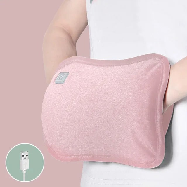 Portable Electric Heating Pad with Plush Flannel Cover and Neck Shoulder Relief - Image 9