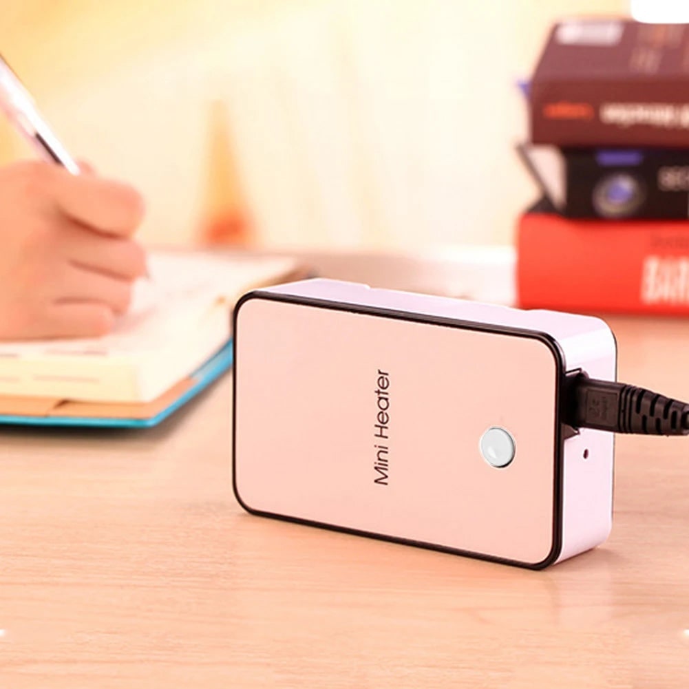 Portable Electric Space Heater Compact Mini Ceramic with Energy Efficient Ptc Heating - Image 1