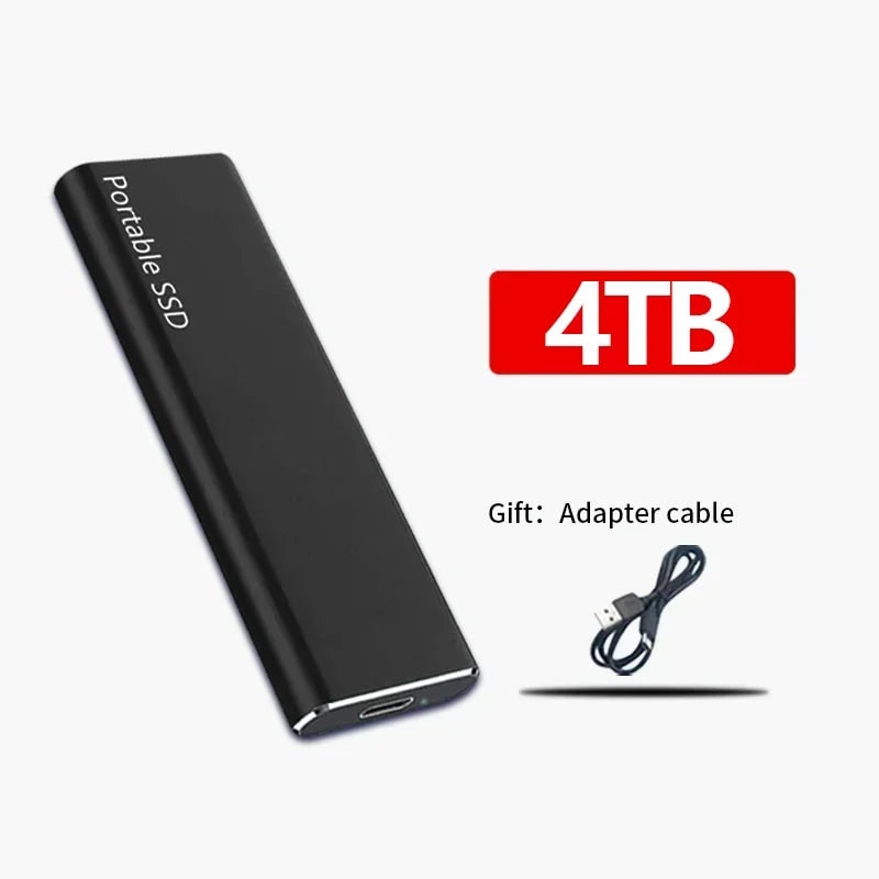 Portable External SSD with USB-C and High-Speed Storage for Work and Travel - Image 4