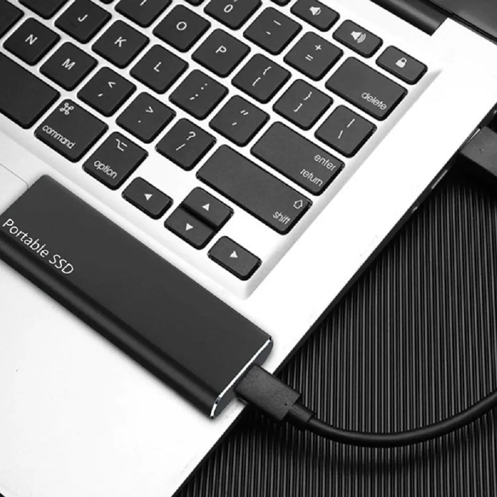 Portable External Ssd with Usb-C Fast Data Transfer and Compact Aluminum Design - Image 3