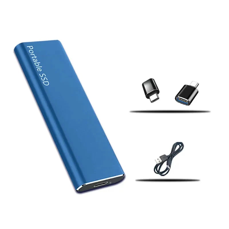 Portable External Ssd with Usb-C Fast Data Transfer and Compact Aluminum Design - Image 6
