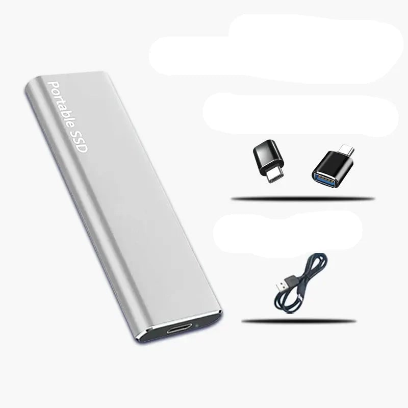 Portable External Ssd with Usb-C Fast Data Transfer and Compact Aluminum Design - Image 8