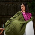 Portable Heated Blanket with Battery Power Bank USB Charging and Three Heating Zones - Image 1