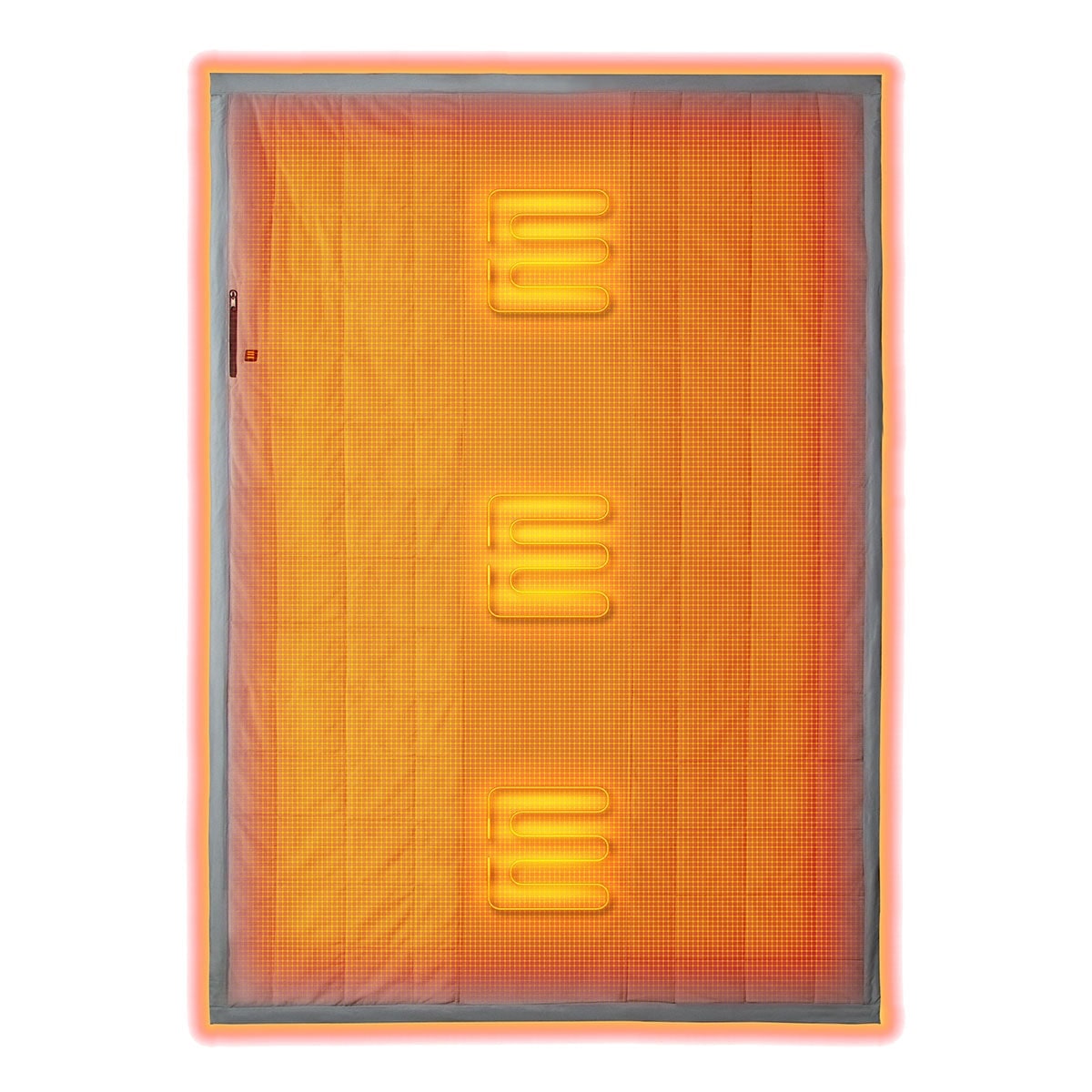 Portable Heated Blanket with Battery Power Bank USB Charging and Three Heating Zones - Image 5