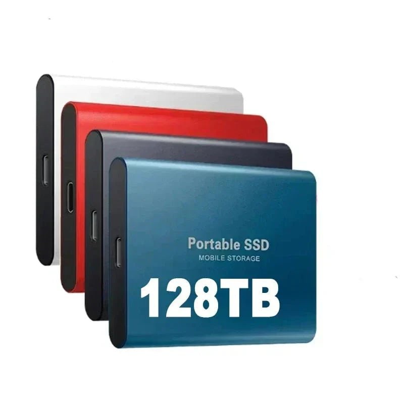 Portable Ssd Drive with Aluminum Housing and Usb-C for Fast External Storage - Image 1