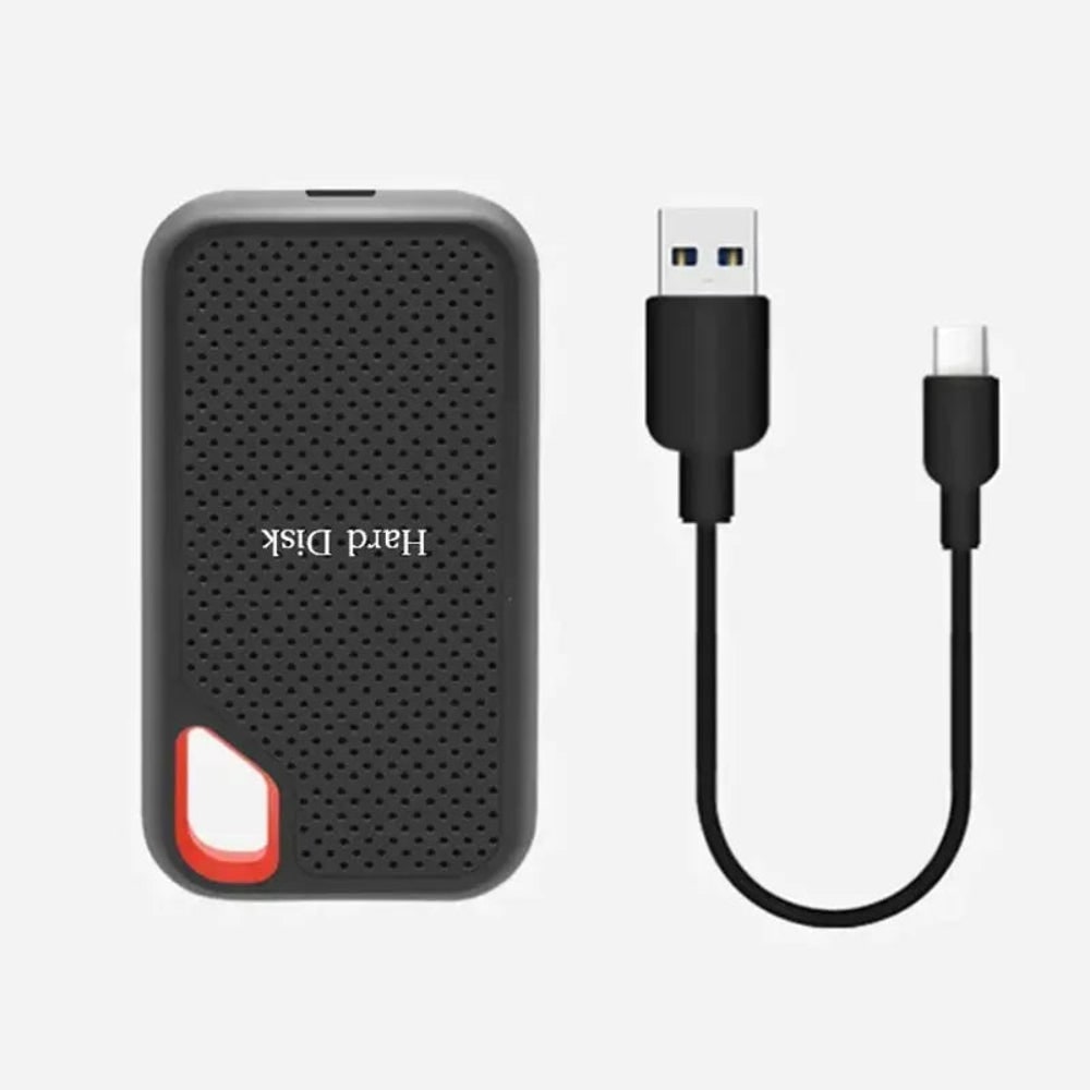 Portable Ssd External Solid State Drive with Rugged Shock-Resistant Design and Usb-C Cable - Image 2
