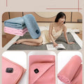 Portable USB Heated Mattress Pad with Electric Heating Zones and Fleece - Image 1
