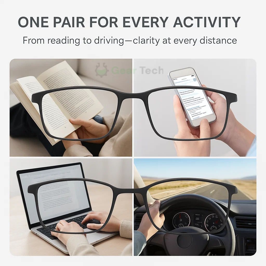 Progressive Reading Glasses with Multifocal Lenses and Blue Light Blocking - Image 12