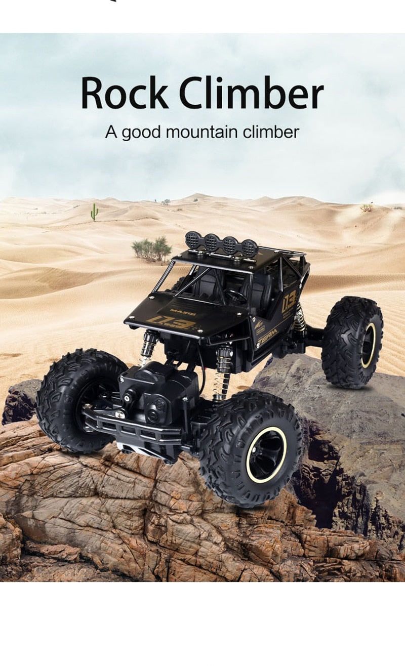 Rc Car Remote Control 4wd Rock Crawler with Suspension and All-Terrain Tires - Image 15