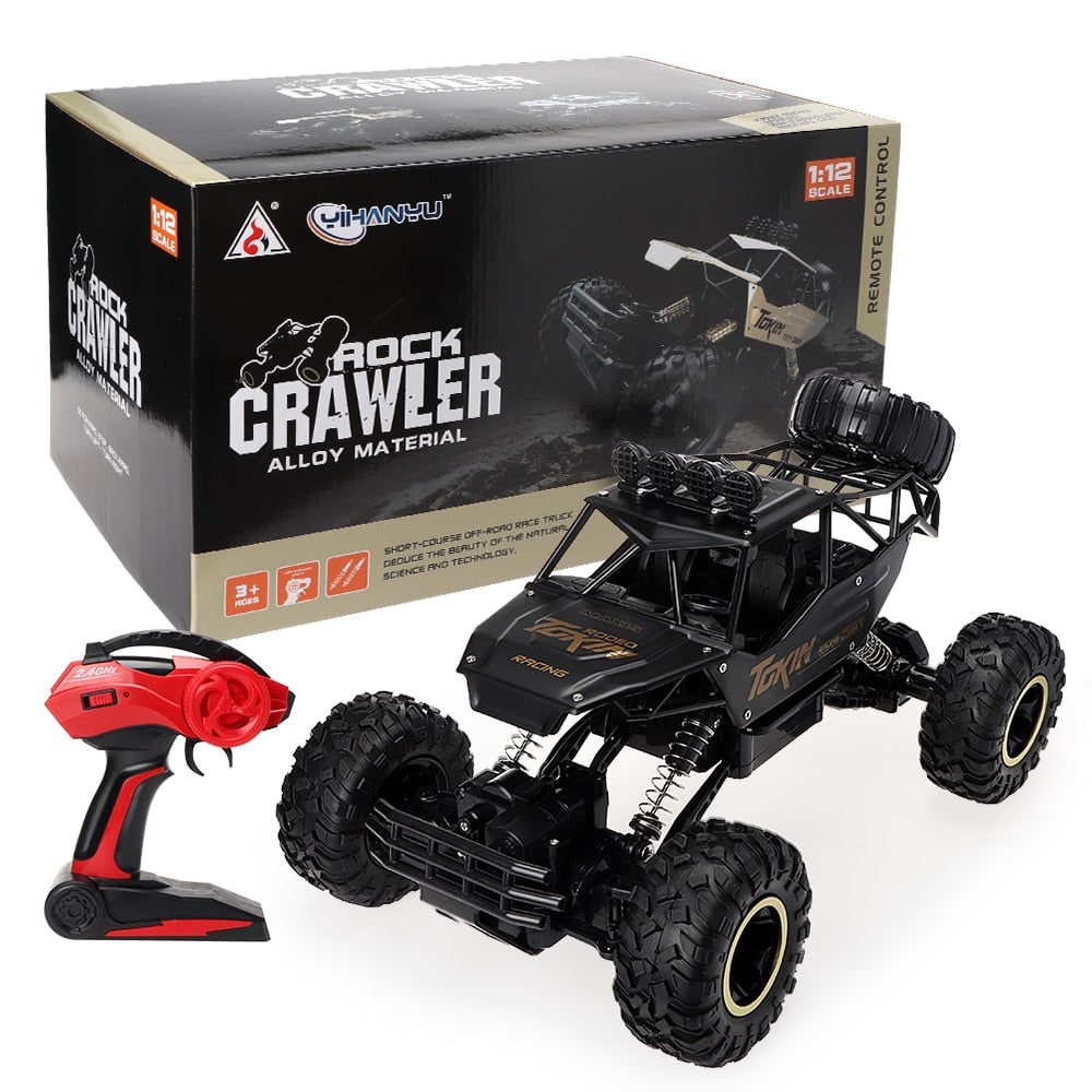Rc Car Remote Control 4wd Rock Crawler with Suspension and All-Terrain Tires - Image 17