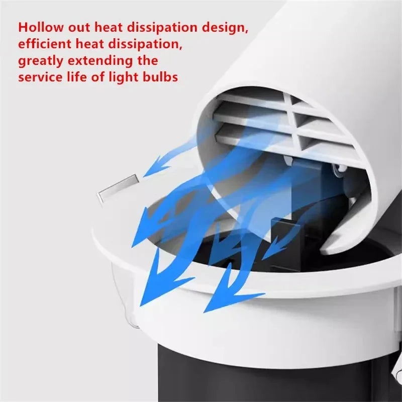 Recessed LED Pot Lights Adjustable Dimmable Ceiling Spotlight with Pull-Out Design - Image 8