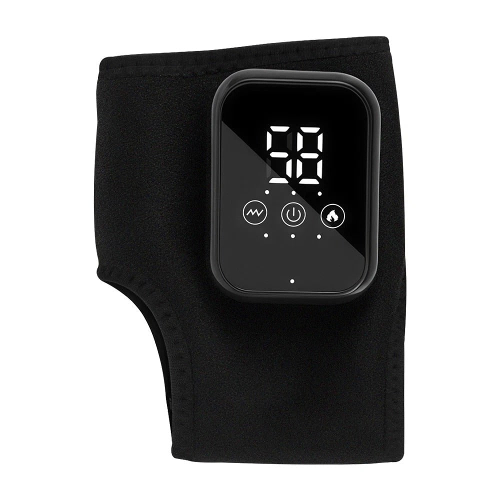 Rechargeable Heated Ankle Brace Wrap with Vibration Massage and Digital Display - Image 10