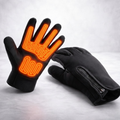 Rechargeable Heated Gloves with Water-Resistant Grip and Touchscreen Support - Image 1