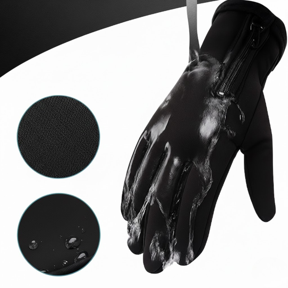 Rechargeable Heated Gloves with Water-Resistant Grip and Touchscreen Support - Image 3