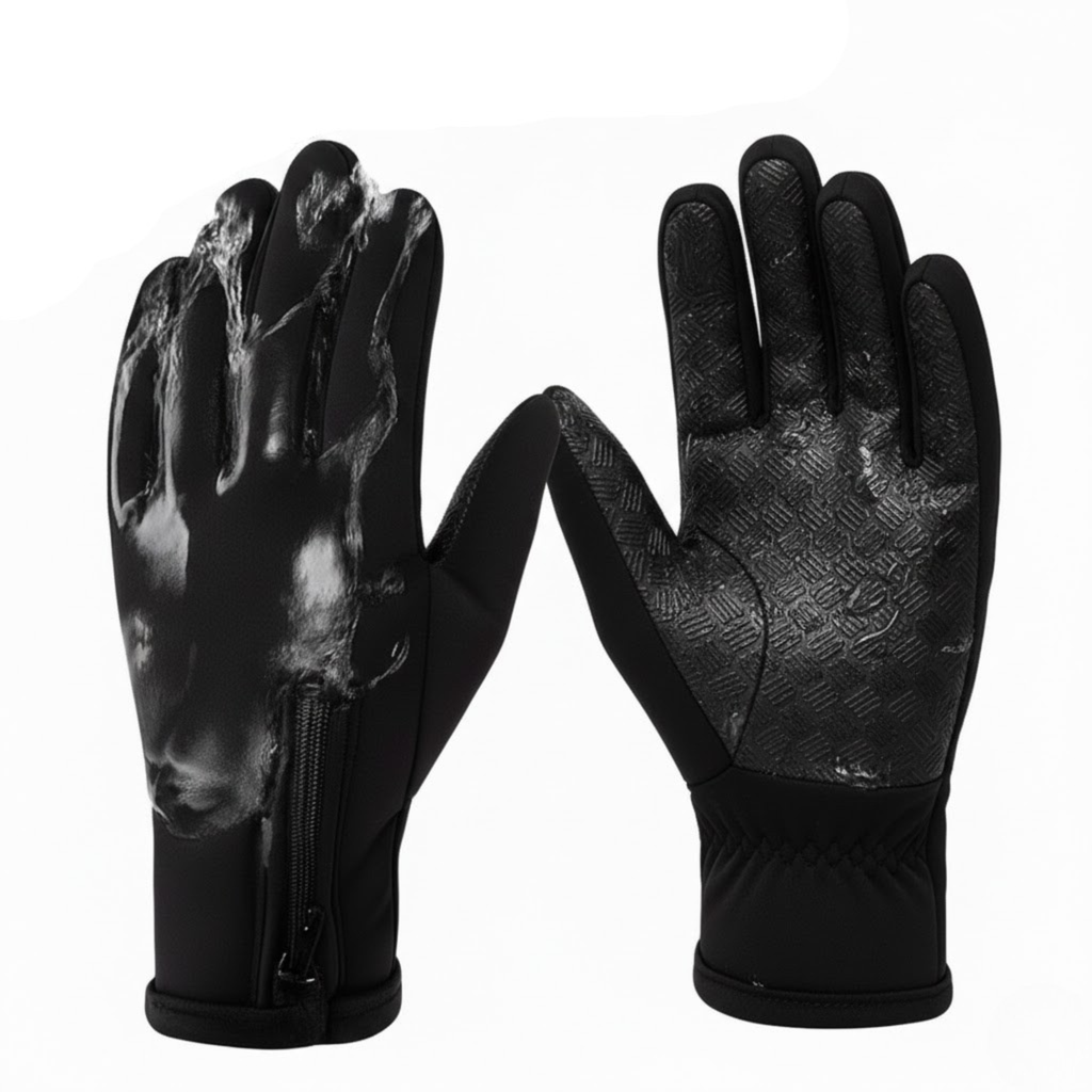 Rechargeable Heated Gloves with Water-Resistant Grip and Touchscreen Support - Image 4