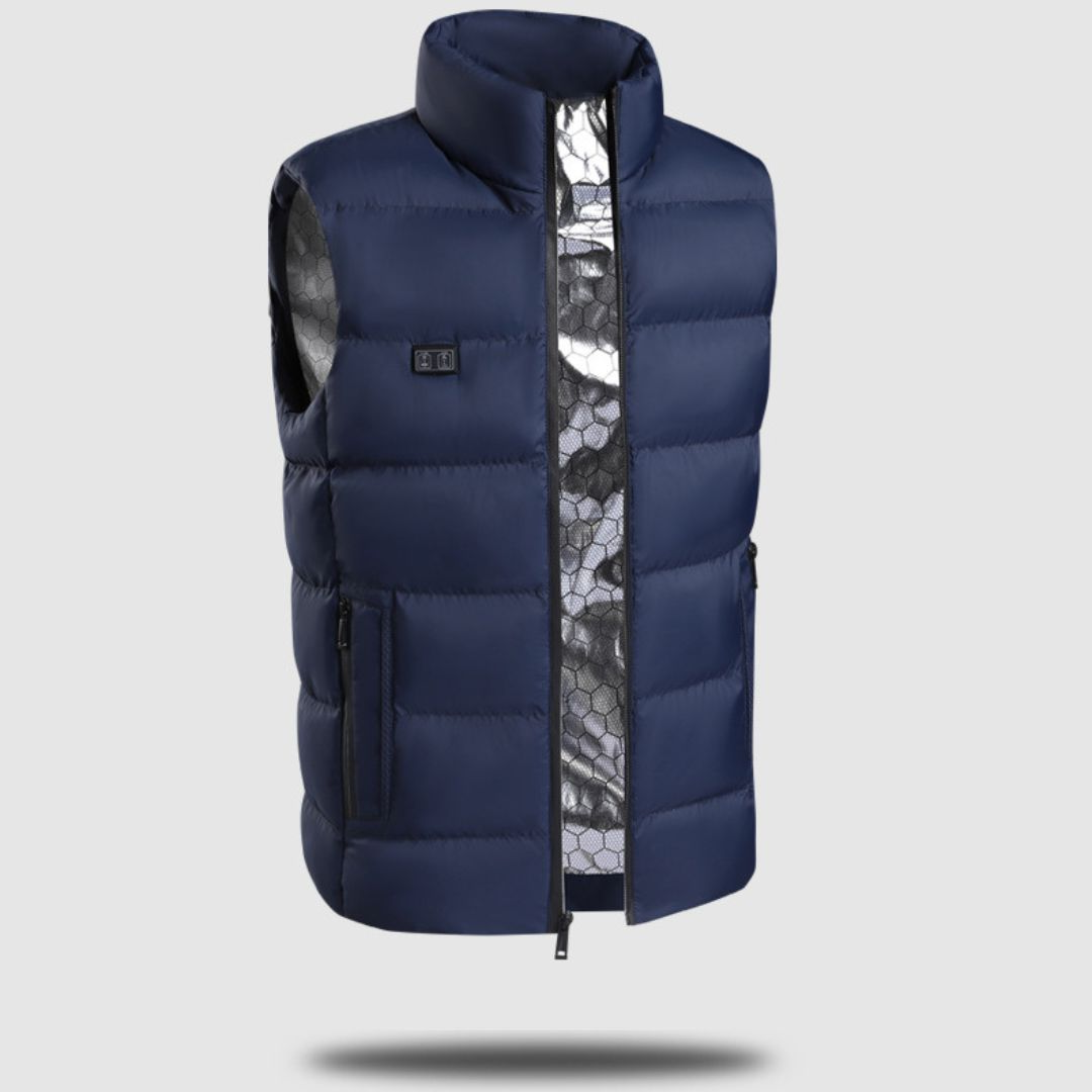 Rechargeable Heated Vest with USB Battery Power and Adjustable Temperature Control - Image 1